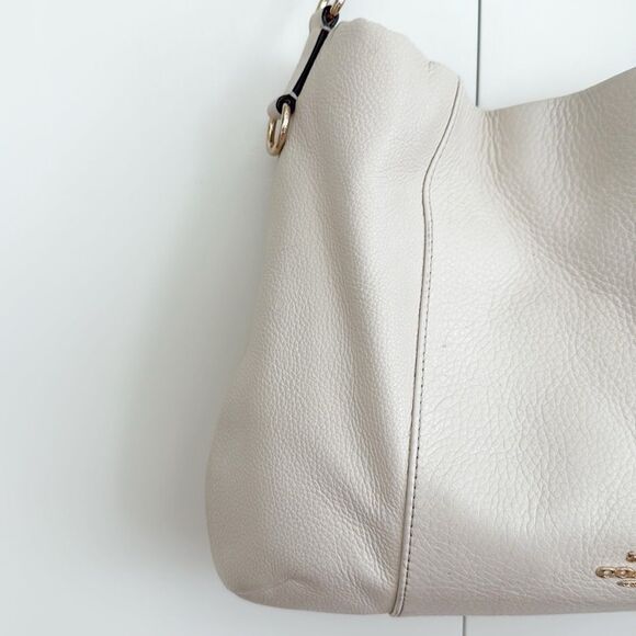 Coach Isabelle East West Pebble Leather Shoulder or Crossbody Bag - Picture 8 of 16